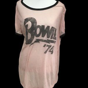 Vintage Style Thin Band Shirt